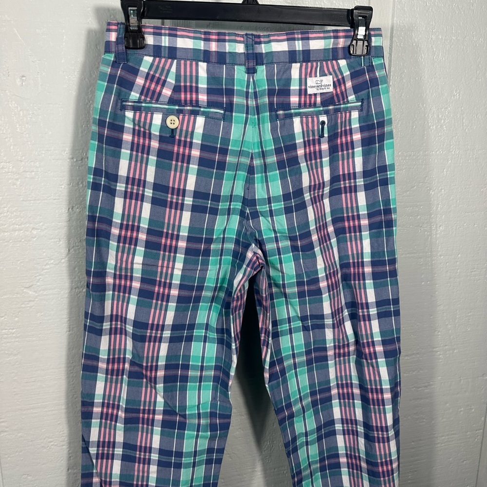 Vineyard Vines Boys Seaway Plaid Club Pants Size 14 EUC - Picture 7 of 10